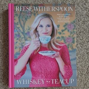 Reese Witherspoon 'Whiskey in a Teacup' Book - Pink Cover